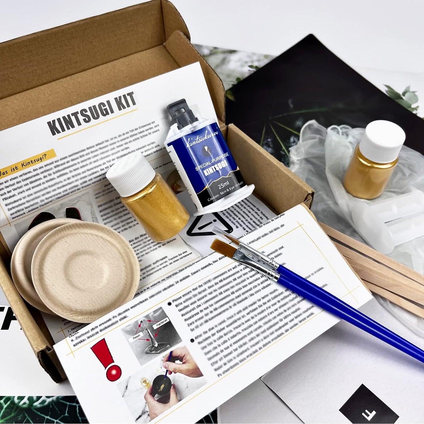 Kintsugi Repair Kit Gold